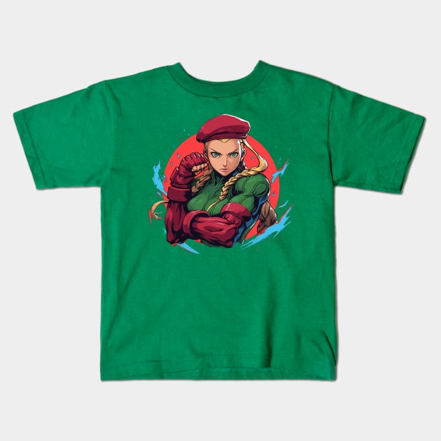 cammy Kids T-Shirt by piratesnow